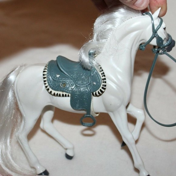 Vintage Grand Champion Lot of 2 Plastic Horses Bla - Picture 6 of 7
